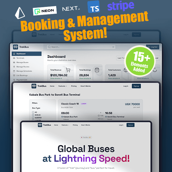 /trekbus-600-600.png | A fully responsive bus booking system with advanced filtering, real-time bus management, and seamless payment integration.- Brandrider